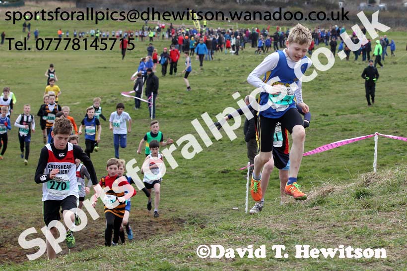 Under-13 boys NEHL Wrekenton, Gateshead. 2014 NEH, Wrekenton. Photo: David T. Hewitson/Sports for All Pics